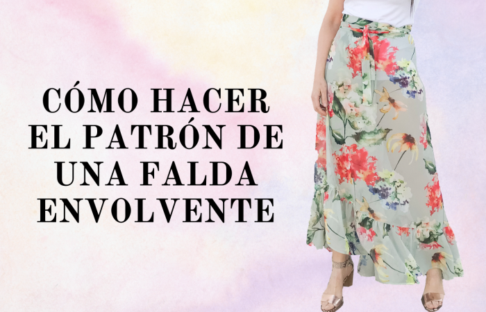 Portada de cómo hacer una falda envolvente