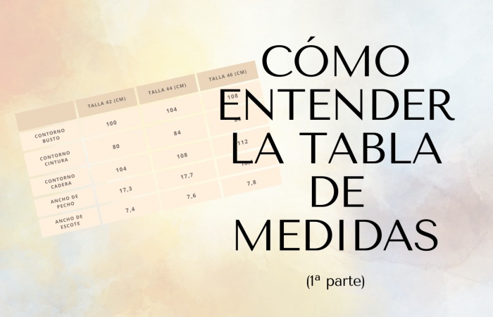 portada de la tabla de medidas