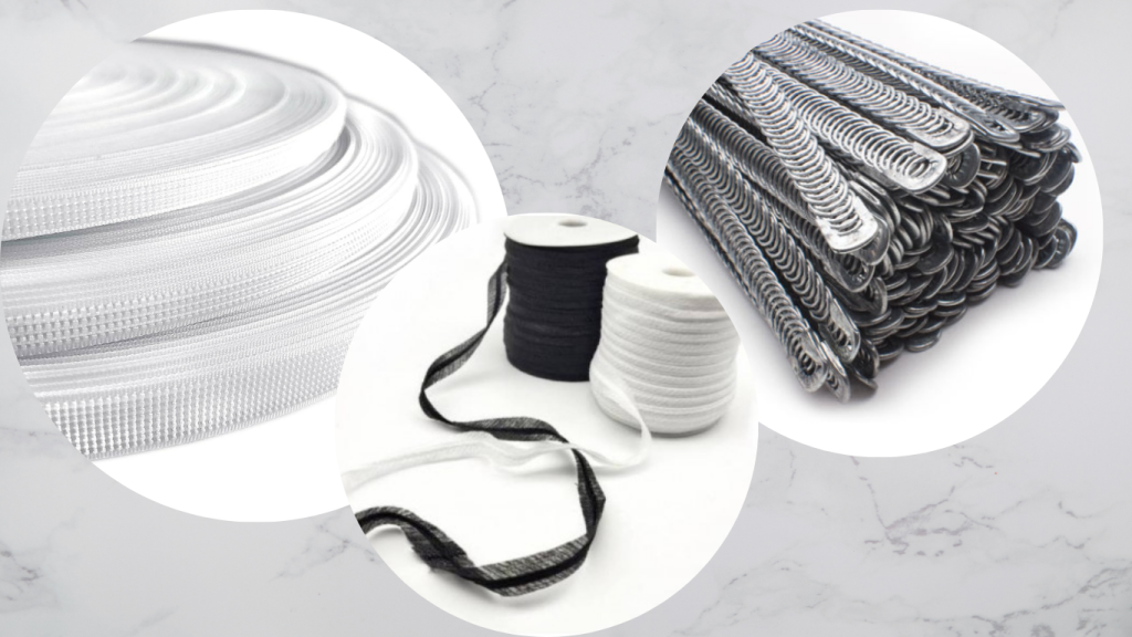 Varillas, ballenas y liguetas para trabajar en diferentes tipos de escotes