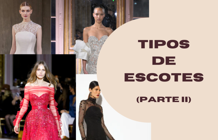 Variedad de escotes para post de patronaje